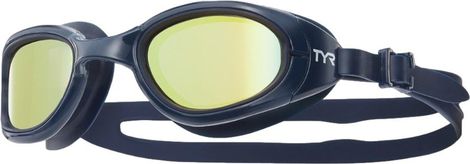 Schwimmbrille Tyr Special Ops 2.0 Mirrored Gold/Blau