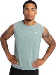 Débardeur trail running homme Randonnée Apex Green Vert