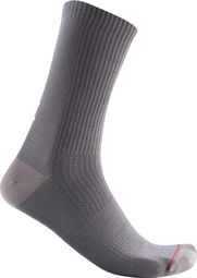 Castelli Bandito Wool 18 Sokken Grijs