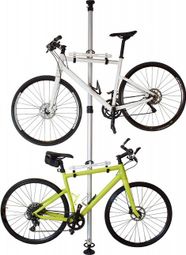 Teleskop-Fahrradständer „Storag“ für 2 Fahrräder, grau