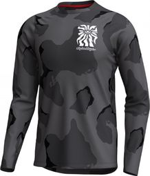 Maillot de manga larga Troy Lee Designs Skyline Pro gris/negro