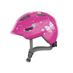 Casque abus smiley 3.0 papillon rose