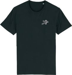 Unisex T-shirt Çois - Roubaix Road Sign - Black