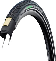 Pneu Schwalbe Road Cruiser 28'' Tubetype Rigide K-Guard Green Compound Noir Réfléchissant