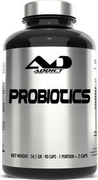 Probiotics (90caps) - Addict Sport Nutrition -  Probiotiques Et Enzymes
