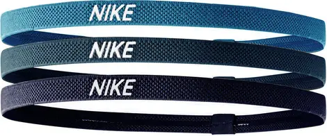 Mini Hoofdbanden (x3) Unisex Nike Elastische Hoofdbanden 2.0 Blauw