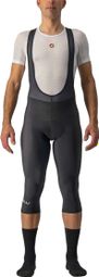Cuissard à Bretelles 3/4 Castelli Entrata Thermal Noir 