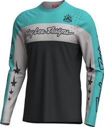 Troy Lee Designs Sprint Pro-shirt met lange mouwen, zwart/blauw 