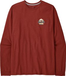 Patagonia Great Waves Responsibili-Tee, rot, Herren-T-Shirt