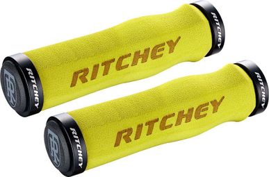 Puños de bloqueo Ritchey WCS Truegrip HD amarillos