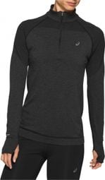 Maillot sans coutures femme Asics Race 1/2 Zip