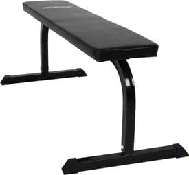 Banc de musculation plat abdominaux haltères sport fitness musculation