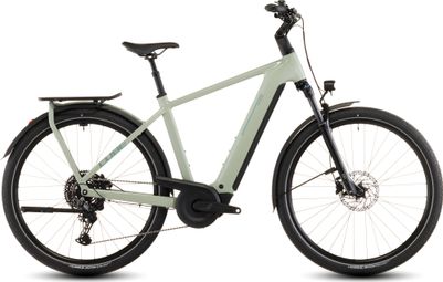 Cube Kathmandu Hybrid One 800 elektrische trekkingfiets Shimano Cues 10S 800 Wh 700 mm erwtgroen 2026