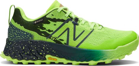 Zapatillas de trail para mujer New Balance Fresh Foam X Hierro v7 Amarillo Verde