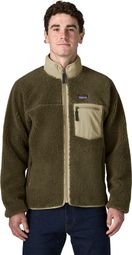 Forro polar Patagonia Classic Retro-X verde para hombre