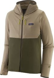 Patagonia R1 Chaqueta <p><strong> polar</strong></p>térmica <p><strong> con cremallera</strong></p>completa Gris