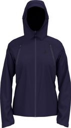 Women's Jacket Odlo X-Alp Waterproof Pro Dark Blue
