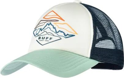 Casquette Buff Trucker Blanc Vert