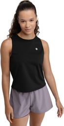 Débardeur trail running femme Randonnée Volt Black Noir