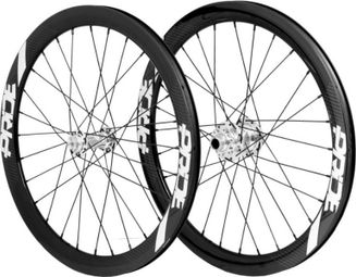 Paire de Roues Carbone Expert Pride Gravity Control V2 10/15mm Polish