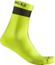 Castelli Elements 15 Unisex Socks Yellow