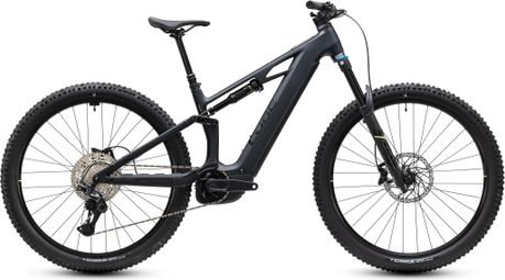 Cube Stereo Hybrid One44 HPC Race 800 Full-Suspension Electric Mountain Bike, Shimano 12V, 800 Wh, Bosch 120 Nm, 29-inch, Anthracite Gray / Coal / Green 2027