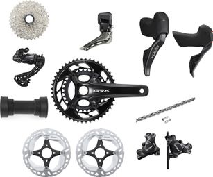 Gruppo Shimano GRX Di2 RX825 2x12S | 48/31T | 11-34T | PF86.5 (Con parte elettrica)