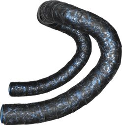 Ruban de Cintre Supacaz Super Sticky Kush Splat Bleu avec Bouchons 