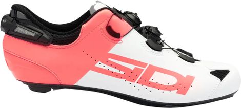 Zapatillas de carretera Sidi Shot 2s Blanco/Coral
