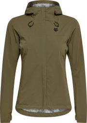 Damesjas met lange mouwen Fox Ranger Water Green