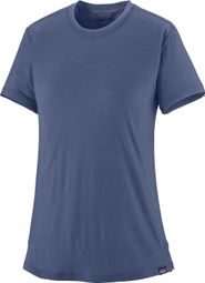Patagonia Cap Cool Merino Blend T-Shirt Blau Damen