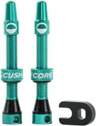 Tubeless CushCore ventielen 44 mm Turquoise