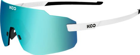KOO Supernova Unisex Zonnebril Wit / Turquoise