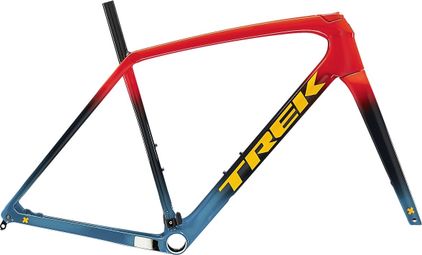 Producto Reacondicionado - Kit Cuadro Disco Trek Boone Rojo Radioactivo / Azul Marino 2022