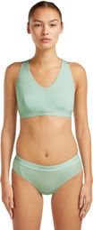 Icebreaker 125 Cool-Lite Sprite Racerback Bra for Women, Green