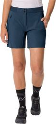 Pantaloncini da trekking Vaude Scopi II da donna Blu Navy