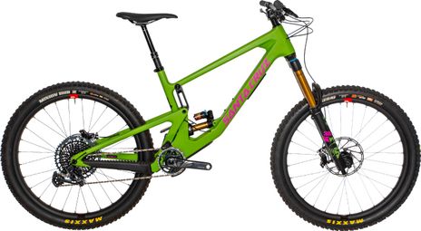 Prodotto ricondizionato - Santa Cruz Nomad 5 Carbon CC All Mountain Bike Sram X01 Eagle 12V 27,5'' Mat Green/Rose 2021