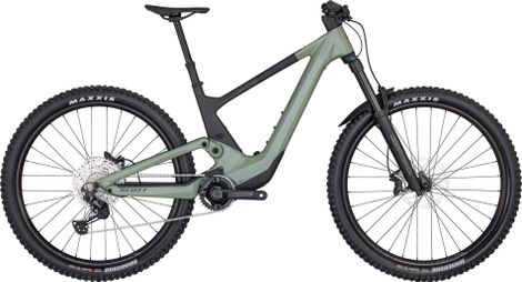 Scott Voltage eRIDE 910 Volledig elektrisch geveerde MTB Shimano Deore/Deore XT 12S 360 Wh 29'' Groen 2025