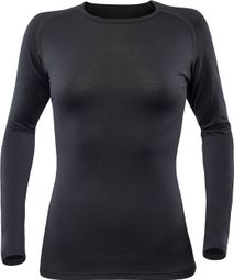 Devold Breeze Langarm-T-Shirt Schwarz M