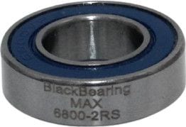 Schwarzes Lager 61800-2RS Max 10 x 19 x 5 mm