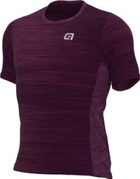 Alé Cruise Burgundy Short Sleeve Jersey