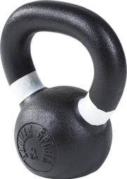 Kettlebell en fonte noir avec couleur rayé poignées disponible de 4kg  à 32kg - Haltère russe - Poids : 4 KG