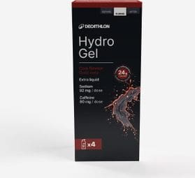 Gels énergétiques Decathlon Nutrition Hydro Gel+ Cola - 4x62g