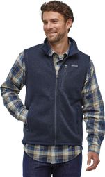 Patagonia Better Sweater Blue Sleeveless Fleece Jacket