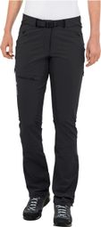 Pantalone softshell da donna Vaude Badile II Nero