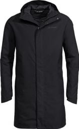 Chaqueta Ciclista Acolchada Vaude Negro Hombre