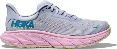 Hoka Arahi 7 Running Shoes Blue/Pink Women's