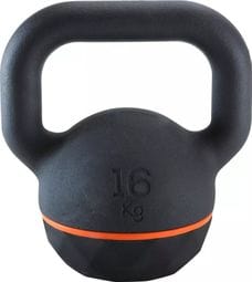 Kettlebell Domyos 16kg Noir/Orange