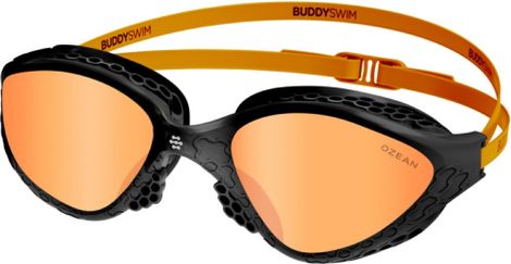 BuddySwim Ozean Zwembril Zwart-Oranje/Oranje