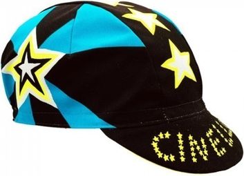 Casquette Cinelli STARS noir/bleu